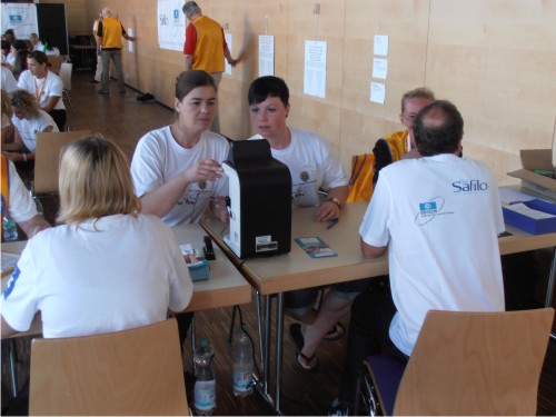 Schnappschuss zu den Special Olympics in Passau 2013